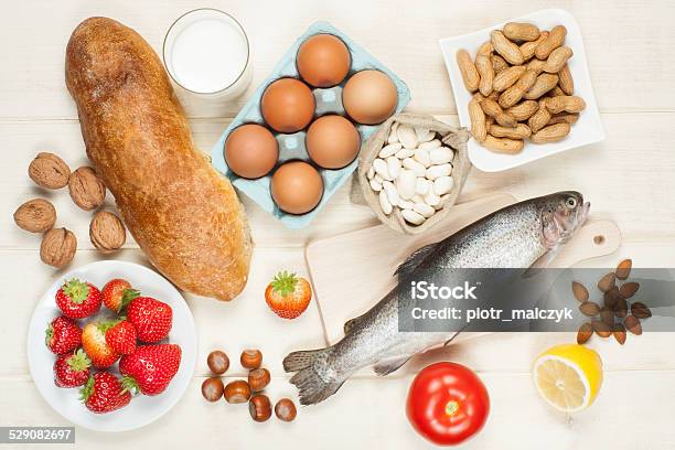 Allergy Food Stock Photo - Download Image Now - Allergy, Food, Food Allergy