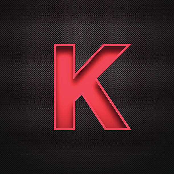 3d Letter K Stock Photos, Pictures & Royalty-Free Images - iStock