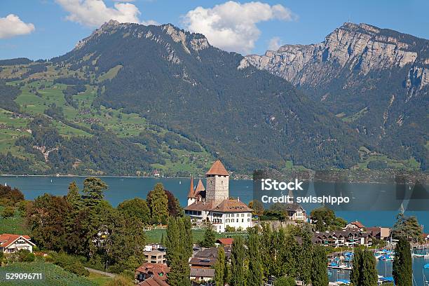 Spiez Castle Stock Photo - Download Image Now - Architecture, Arranging, Bern