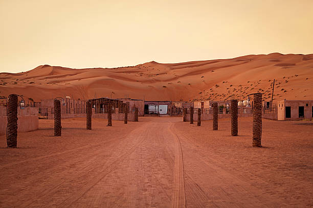 obóz beduin na pustyni - sandscape zdjęcia i obrazy z banku zdjęć