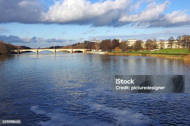 Leipzig Saxony White Elster Stock Photo - Download Image Now - Leipzig - Saxony, Sky, Bridge - Built Structure