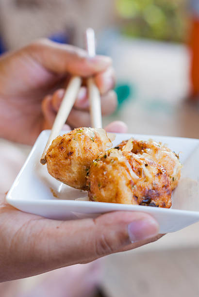 istock Takoyaki : Meat balls as Japanese style 529100337