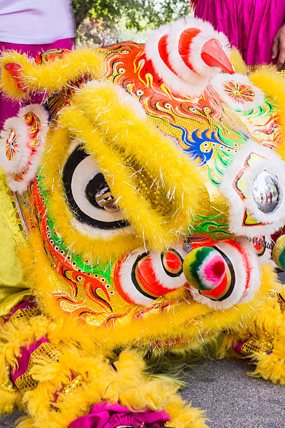 istock The Chinese Lion dance 529100575