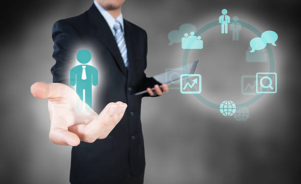 istock Businessman making decision on human resource recruitment 529114307