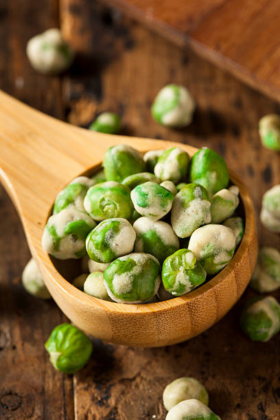 istock Homemade Dry Spice Wasabi Peas 529115767