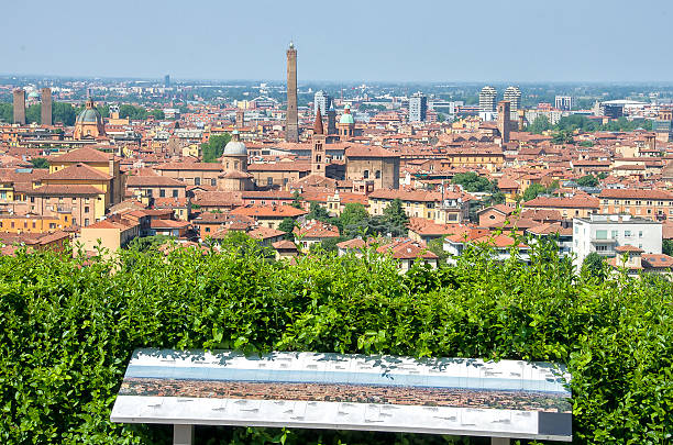 istock panorama sign Bologna tour aerial view sightsee emilia romagna 529116440