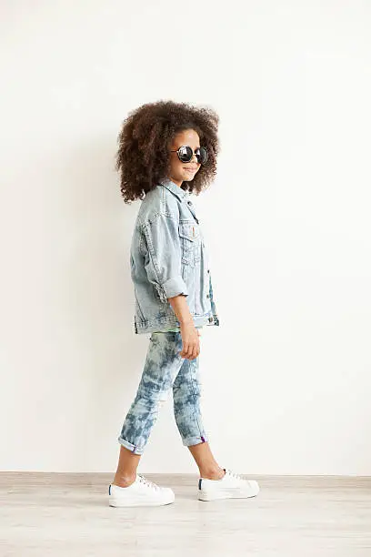 Photo of Beautiful stylish little girl