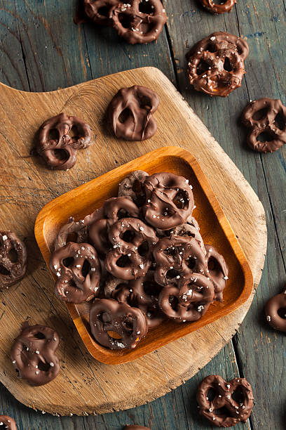 istock Homemade Chocolate Covered Pretzels 529117143