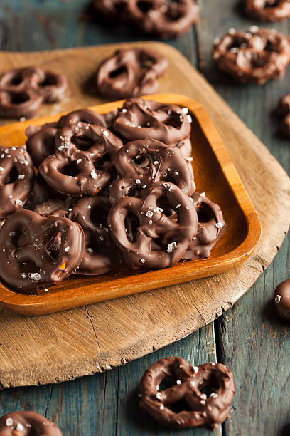 istock Homemade Chocolate Covered Pretzels 529117145
