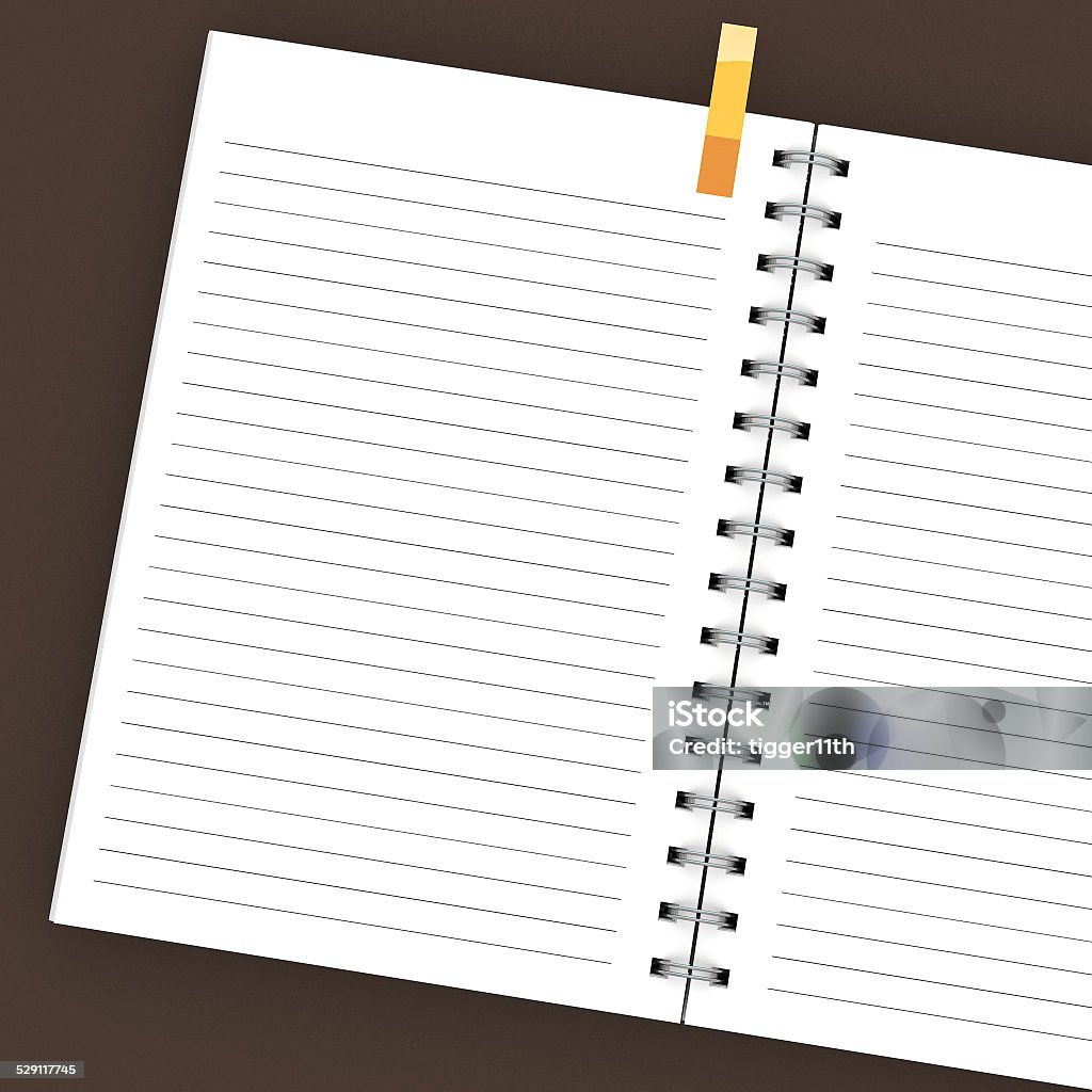 Notebook Blank Model Blank Notebook Isolated On White Stock Photo - Download Image Now ...