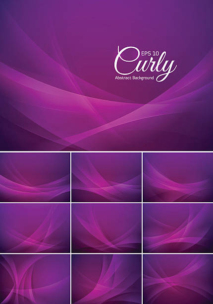 Curly abstract background Curly abstract background series. File format EPS 10 backgrounds multi colored water mystery stock illustrations