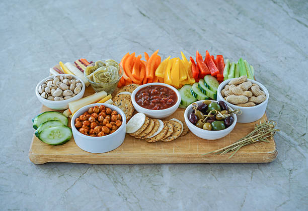 istock Vegetable Crudites and Dips/ vegetable platter, healthy eating 529124440