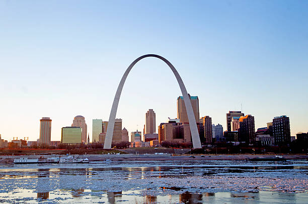 St. Louis Skyline stock photo