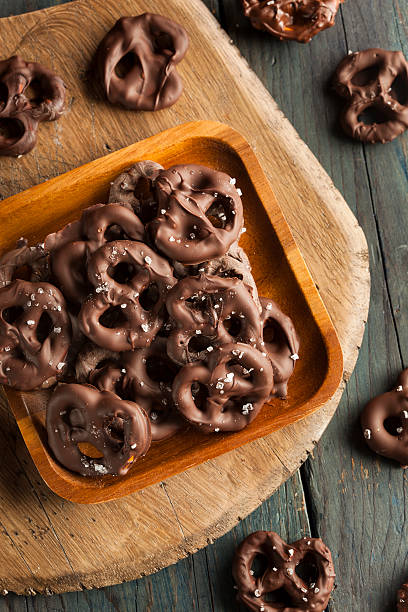 istock Homemade Chocolate Covered Pretzels 529129683