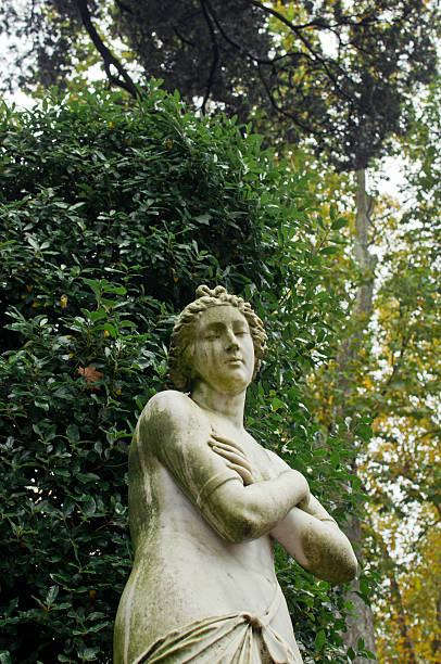 istock Antique statue in the Boboli gardens 529129750