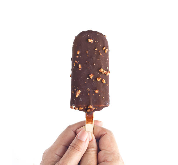 istock ice cream covered with chocolate and almonds 529131031