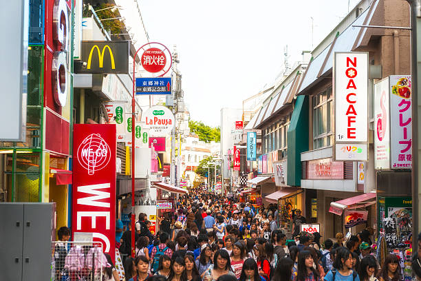 istock Crowd on Harajuku in Tokyo 529131630