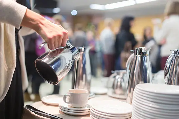 Photo of Coffee break at business meeting