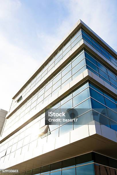 Business Building Stock Photo - Download Image Now - Blue, Business, Chrome