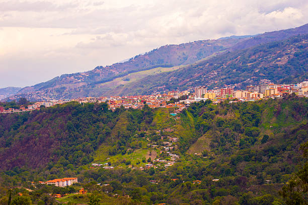 istock Los andes mountains,Merida city... 529133884