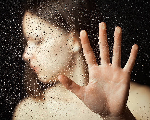 istock Lonely women with outstretched hand 529135102