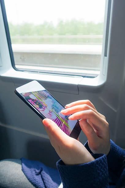 istock Analyzing stock market on mobile phone 529141950