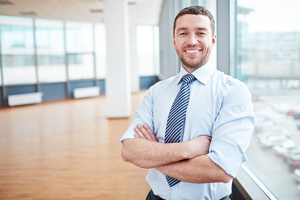 istock Satisfied businessman 529157081
