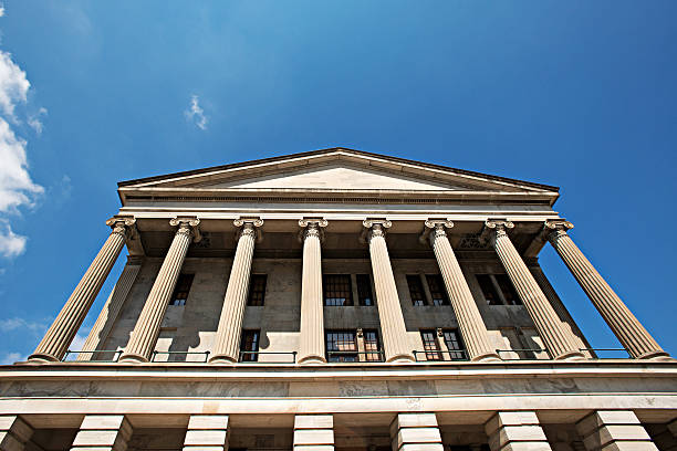 tennessee state capitol - tennessee nashville capital government photos et images de collection