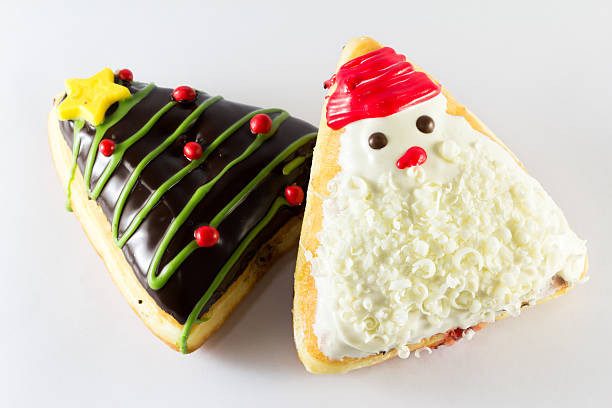 istock Christmas delicious donut 529160479