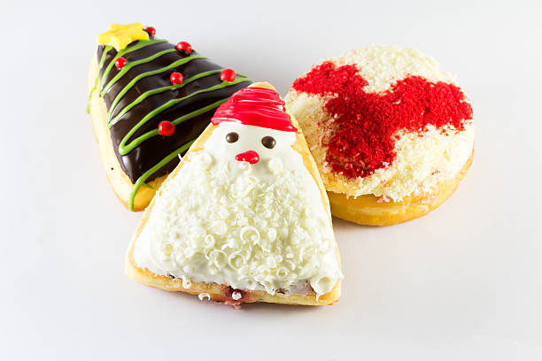 istock Christmas delicious donut 529160509