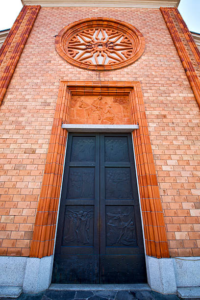istock in  the vergiate old   closed brick tower 529161819
