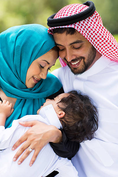 istock middle eastern couple and baby boy 529164053