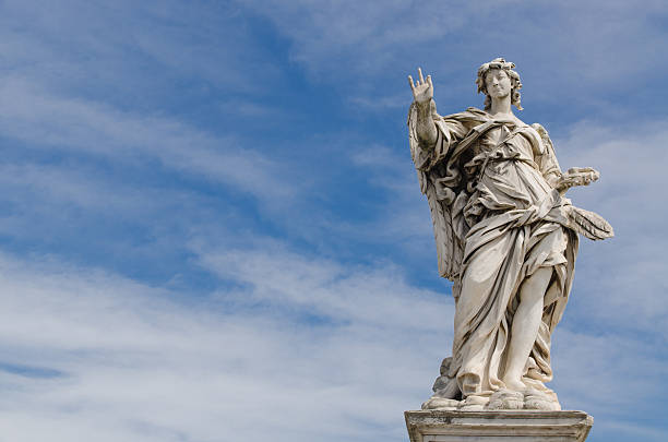 istock Angel statue, Castel Sant'Angelo, Rome, Italy 529179137