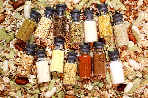 A spice is a dried seed, fruit, root, bark, or vegetable substance primarily used for flavoring, coloring or preserving food. Sometimes a spice is used to hide other flavors. Spices are distinguished from herbs, which are parts of leafy green plants used for flavoring or as a garnish.