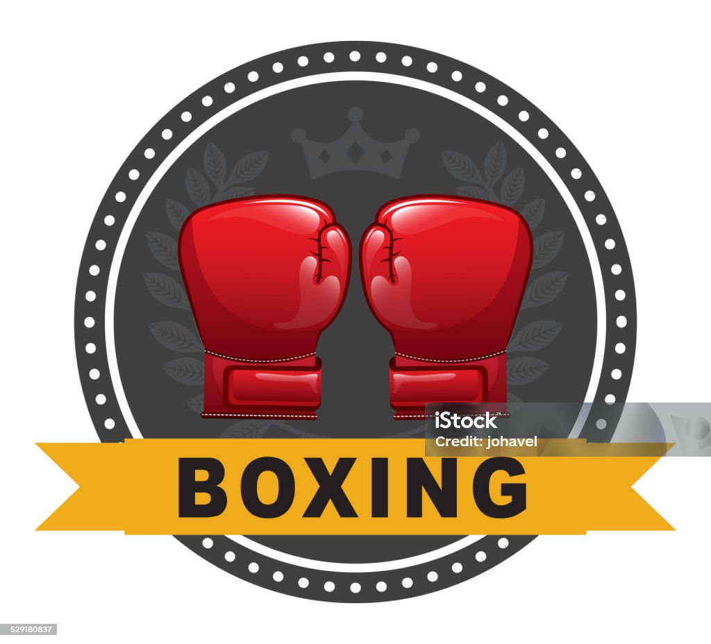boxing sport boxing sport design, vector illustration eps10 graphic Activity stock vector