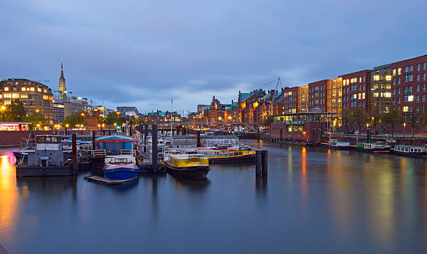 istock Ships in the Speicherstadt 529190643