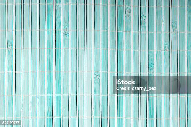 Blue Wooden Mat Stock Photo - Download Image Now - Abstract, Asia, Asian Culture