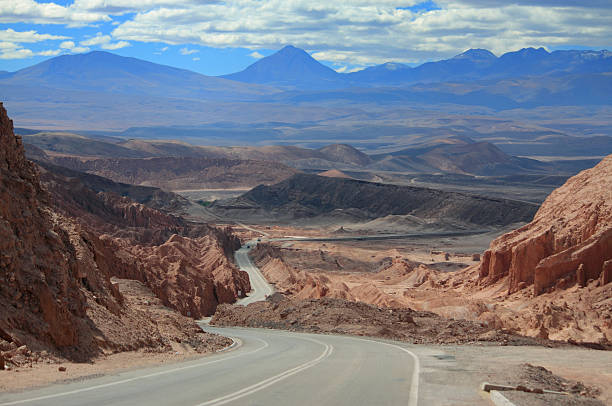 istock highway near world famous Valley de la Luna 529194487