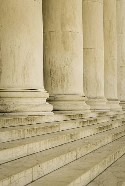 istock Pillars Columns of Law and Order 529194999