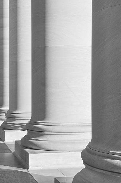 istock Pillars Columns of Law and Order 529195003