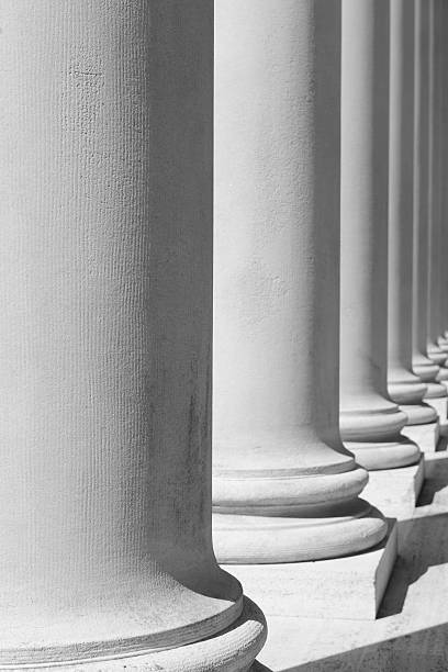 istock Pillars Columns of Law and Order 529195031