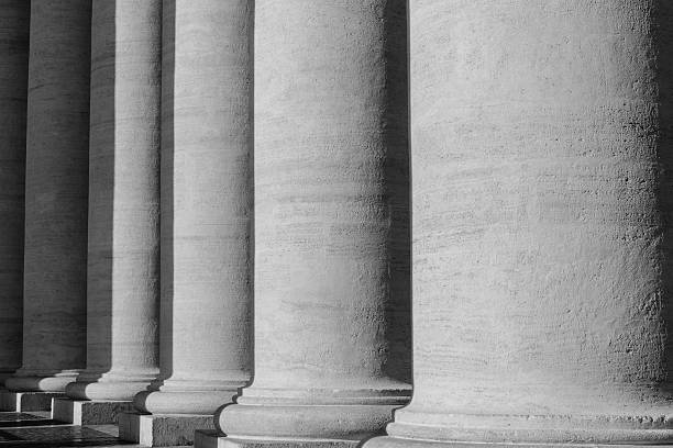 istock Pillars Columns of Law and Order 529195047