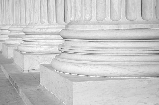 istock Pillars Columns of Law and Order 529195055