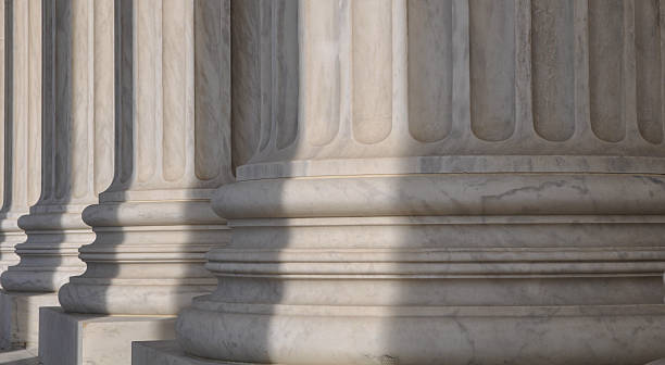 istock Pillars Columns of Law and Order 529195117