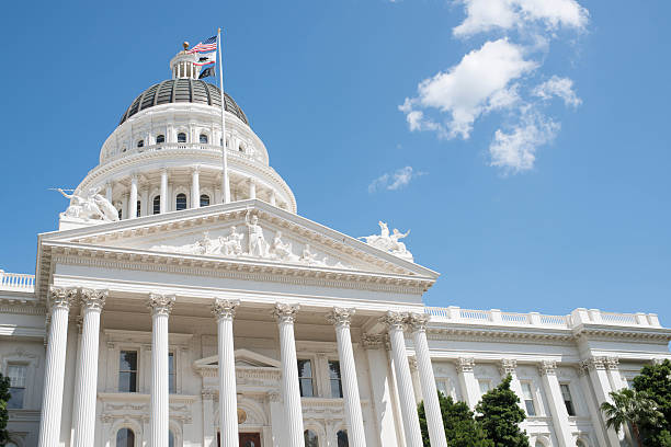 カリフォルニア州庁舎の建物 - sacramento ストックフォトと画像