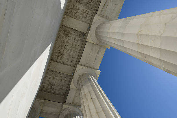 istock Stone Pillars at Lincoln Memorial 529206363
