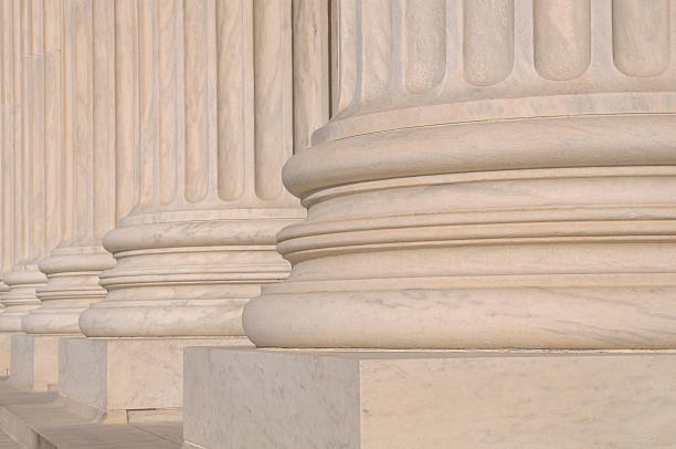 istock Pillars Columns of Law and Order 529207373
