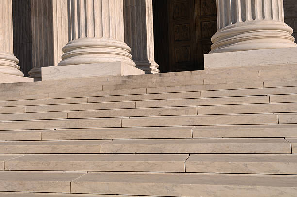 istock Pillars Columns of Law and Order 529207557