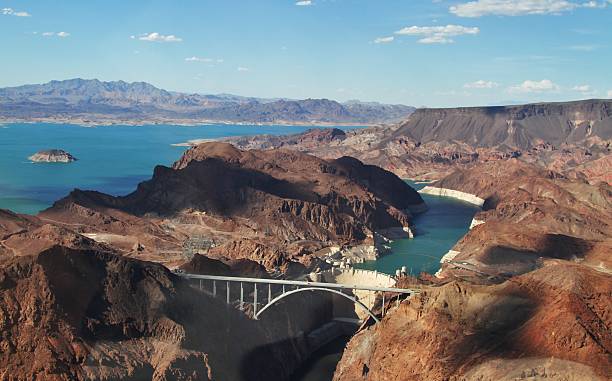 presa hoover/parque nacional del gran cañón, arizona, estados unidos - berglandschaft fotografías e imágenes de stock