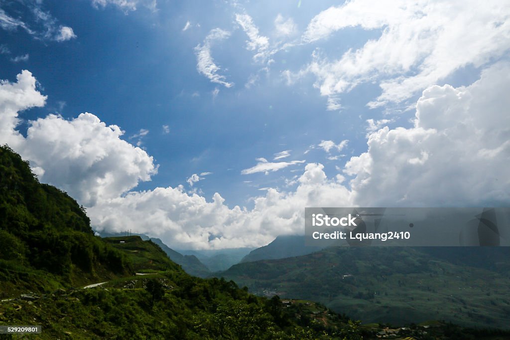 Cloud in Y Ty Beautiful cloudy in Y Ty, a location in Viet Nam Agricultural Field Stock Photo
